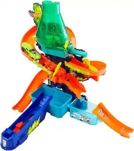 Hot Wheels Color Shifters Color Splash Science Lab Playset